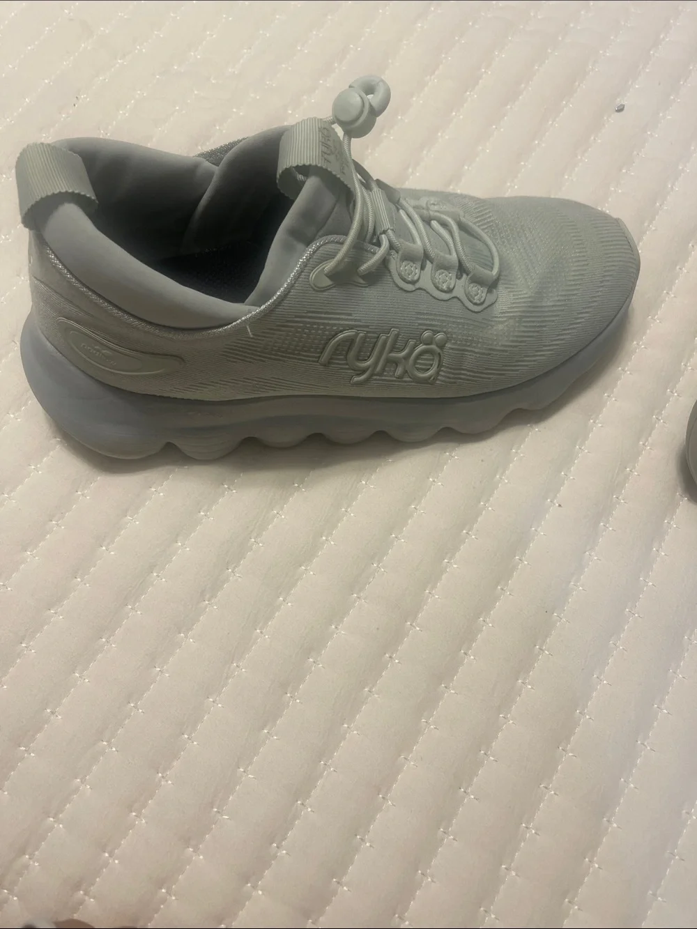 Ryka Women's Light Blue Slip-On Athletic Sneakers